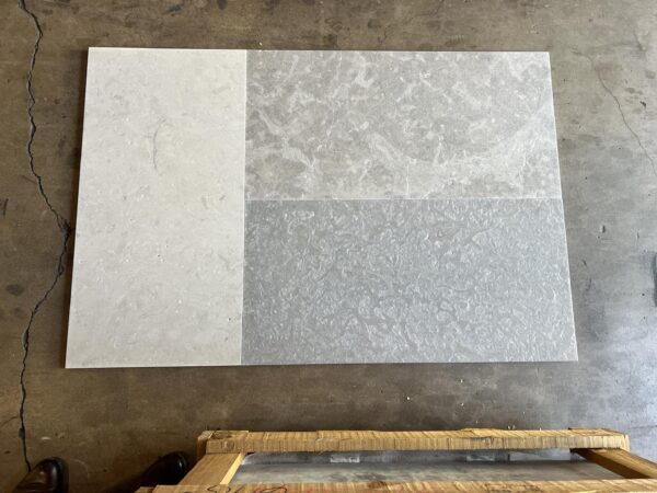 Lagos (Nova) Blue 18x36 Brushed Limestone Tile 9