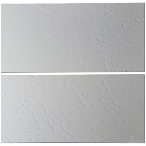 Euro White Limestone 18x36 Deep Brushed Tile 3