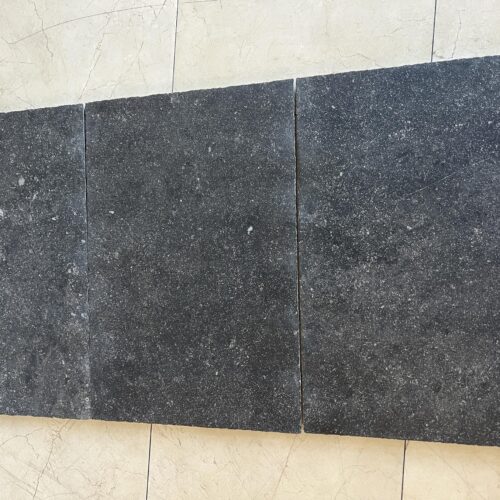 Belgian Blue (Petit Granit) 16x24 Antique Bush Hammered Limestone Tile 0