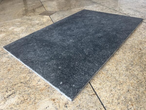 Belgian Blue (Petit Granit) 16x24 Antique Bush Hammered Limestone Tile 2