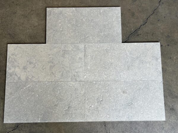 Graphite Limestone 12x24 Gray Antiqued Tile 5