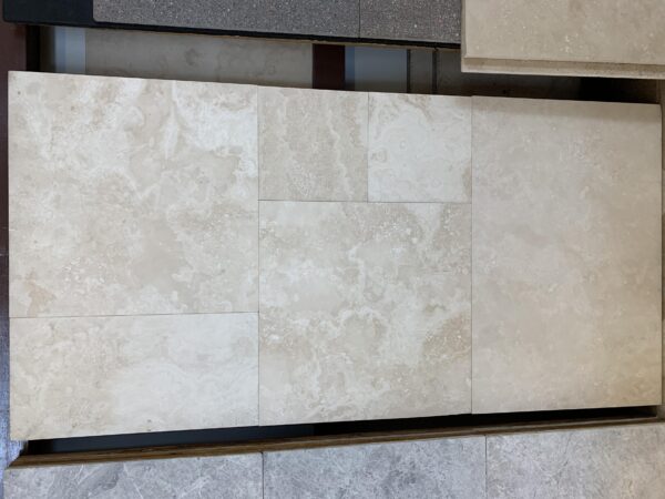 Ivory Versailles Travertine Pattern Filled&Honed Tile