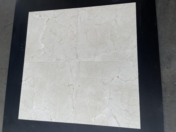 Carrara White Mosaic 5/8x5/8 Square Polished Marble 2