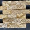 Emperador Dark 5/8x5/8 Square Tumbled Marble Mosaic 2