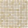 Crema Marfil 5/8x5/8 Beige Square Polished Marble Mosaic 1