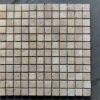 Noce Mosaic 1x1 Brown Tumbled Travertine 5