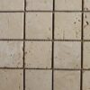 Ivory Travertine 2x2 Tumbled Mosaic 8
