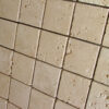 Ivory Travertine 2x2 Tumbled Mosaic 1