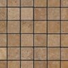 Noce Mosaia 2x2 Brown Tumbled Travertine Mosaic 3