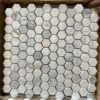 Calacatta Gold Hexagon 1" Polished Marble Mosaic 0