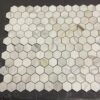 Calacatta Gold Hexagon 2" Honed Marble Mosaic 3