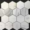 Calacatta Gold Hexagon 3" Polished Marble Mosaic 2