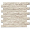 Durango 1x2 Beige Split Face Travertine Mosaic 0