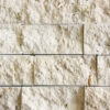 Ivory Travertine 2x4 Tumbled Mosaic 1