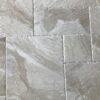 Breccia Bianco Diana Royal Versailles Pattern White Brushed/Chiseled Marble Tile 5