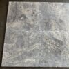 Silver 18x18 Tumbled Travertine Tile 2