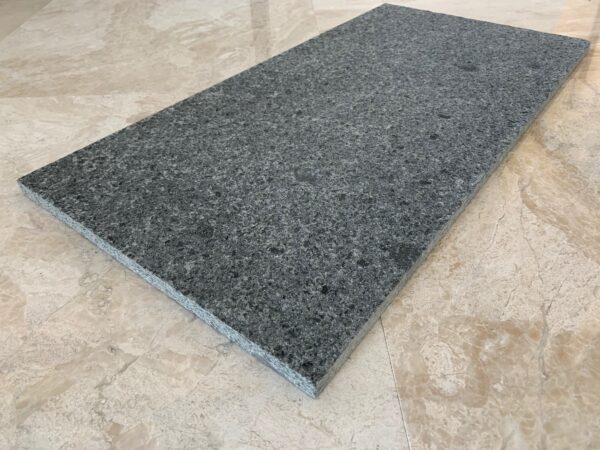 Pietra Basaltina 12x24 Gray Flamed Basalt Tile 3