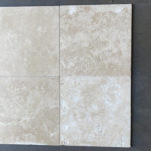 Durango Travertine 12x12 Beige Tumbled Tile 0