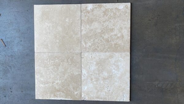 Durango Travertine 12x12 Beige Tumbled Tile 0