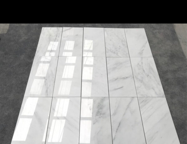 Oriental White 12x24 Rectangle Polished Marble Tile 3