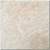 Ivory Travertine 24x24 Tumbled Tile 1