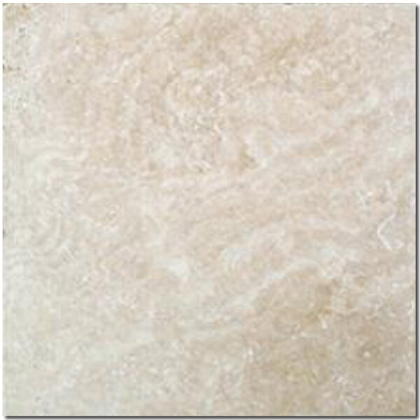 Ivory Travertine 24x24 Tumbled Tile 1
