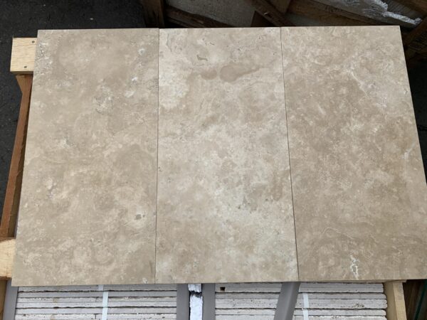 Durango Travertine 12x24 Beige Filled & Honed Tile 1