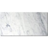 Carrara White 18x36 Polished Marble Tile 0