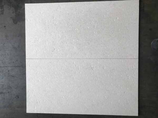 Crema Caliza Limestone 18x36 Beige Brushed Tile 1