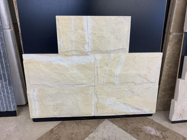 Picasso 6x12 Multicolor Split Face Marble Tile 1