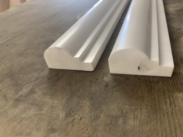 Dolomite White 2x12 Marble Trim 2