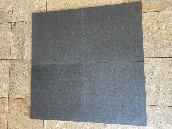 Black Basalt 24x24 Flamed Tile 2