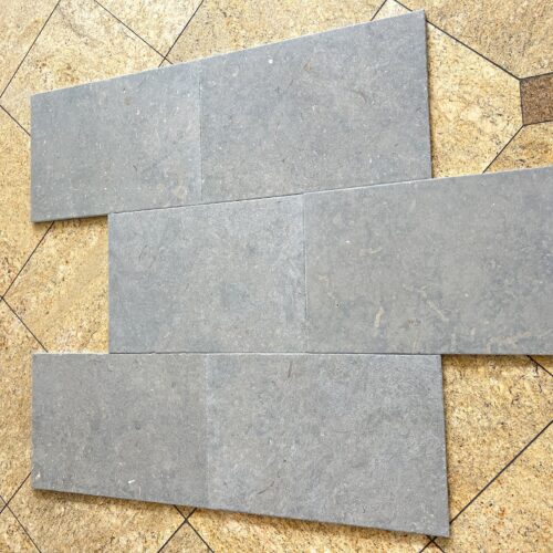 Nova Blue 16x24 Antique Chiseled Edge Limestone Tile