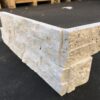 Ivory Ledger Corner 6x18x6 Natural Stone Trim 1