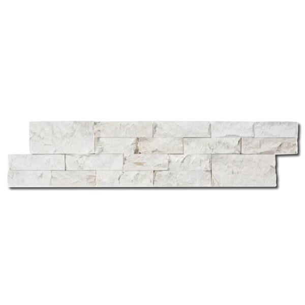 Ivory Ledger Panel 6x24 Natural Stone Tile 1