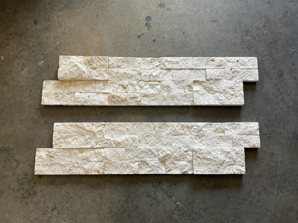 Ivory Ledger Panel 6x24 Natural Stone Tile 8