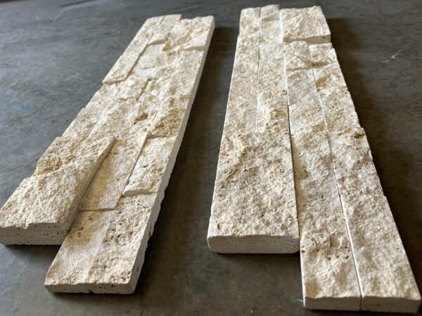 Ivory Ledger Panel 6x24 Natural Stone Tile 7