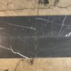 Nero Marquina 12x24 Black Rectangle Honed Marble Tile 1