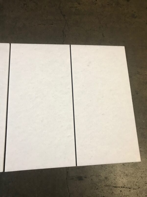 Polar White 18x36 Honed Marble Tile