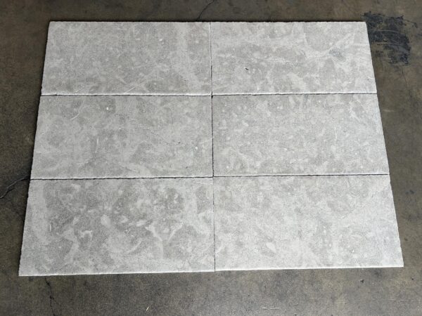 Graphite Limestone 12x24 Gray Antiqued Tile 1