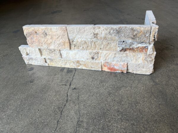 Scabos Ledger Corner 6x18x6 Natural Stone Trim 2