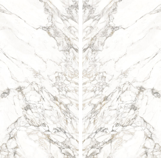 Stile Arabescato Visio 126x63 Polished Porcelain Slab 2