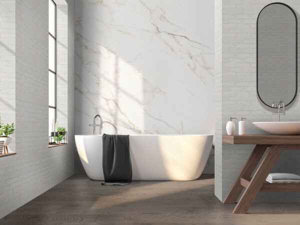 Stile Calacatta Lucca 126x63 Matte Porcelain Slab 3