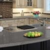 Babylon Gray - Concrete Quartz Slab 1