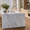 *Q Plus Calacatta Castana Quartz Slab 1