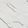 Calacatta Laza Night Book-Match Quartz Slab 6