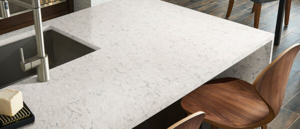 Carrara Mist Quartz Slab 0