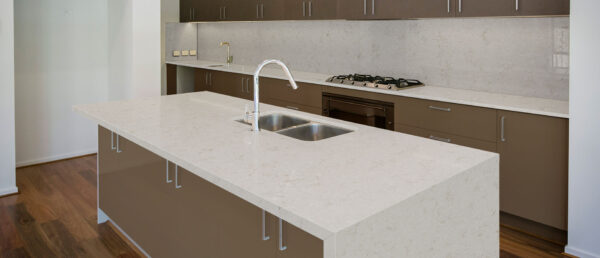 Cashmere Taj Quartz Slab 2