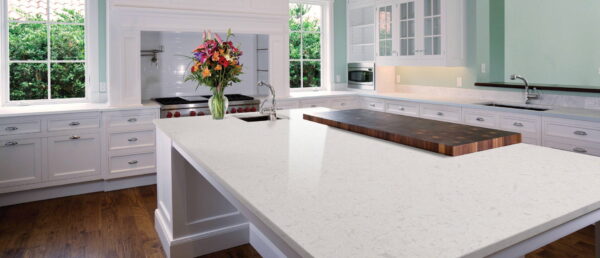 Glacier White Quartz Slab 7