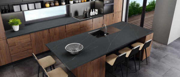 Soapstone Metropolis- Concrete Quartz Slab 0